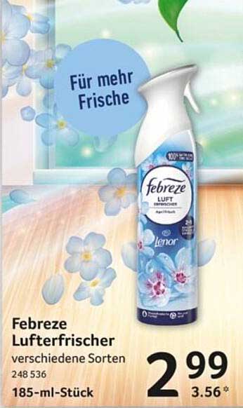 Febreze Luftreiniger 185 ml - Verschiedene Sorten