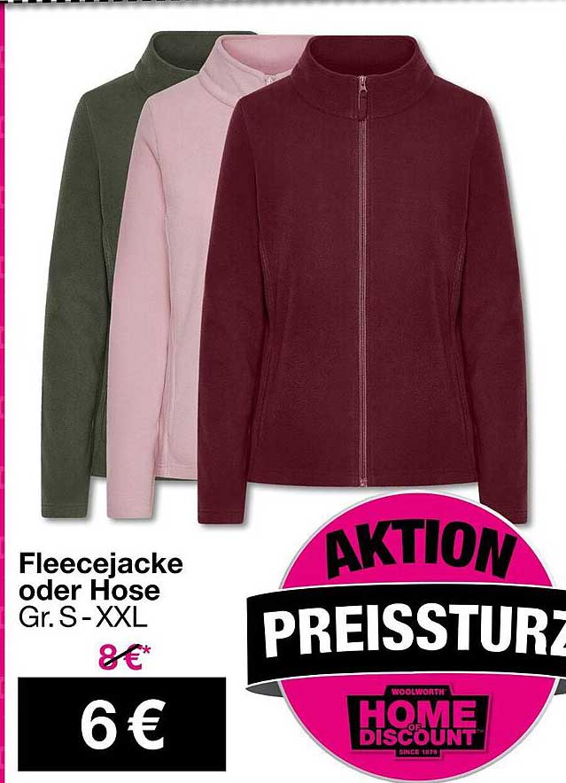 Fleecejacke oder Hose Gr. S-XXL