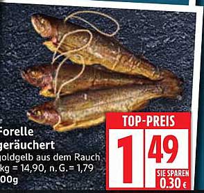 Forelle geräuchert