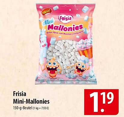 Frisia Mini-Mallonies 150-g-Beutel