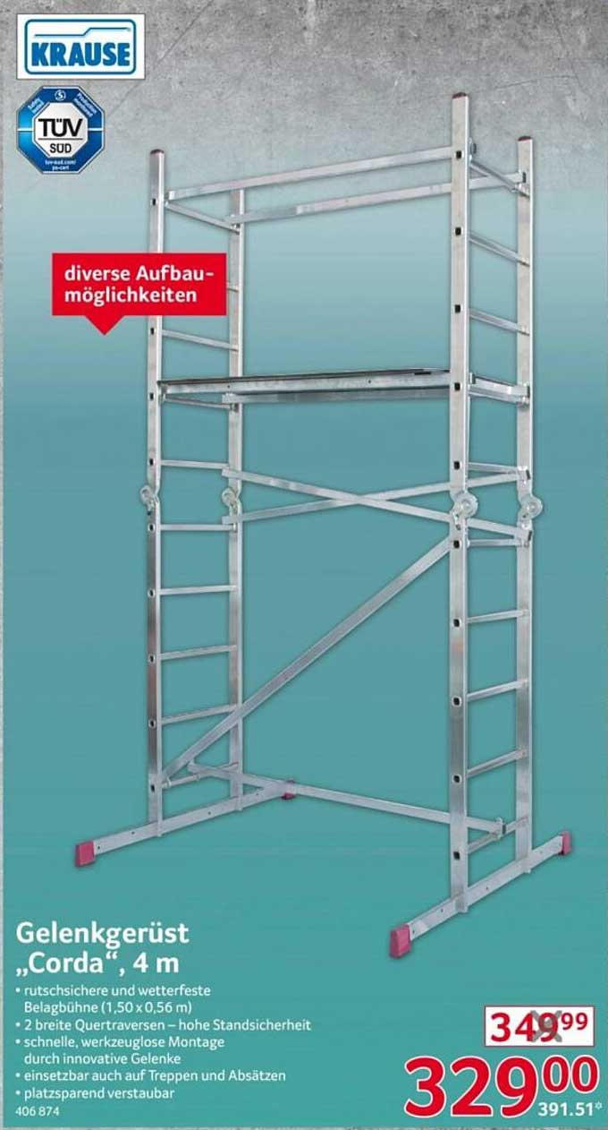 Gelenkgerüst "Corda", 4 m