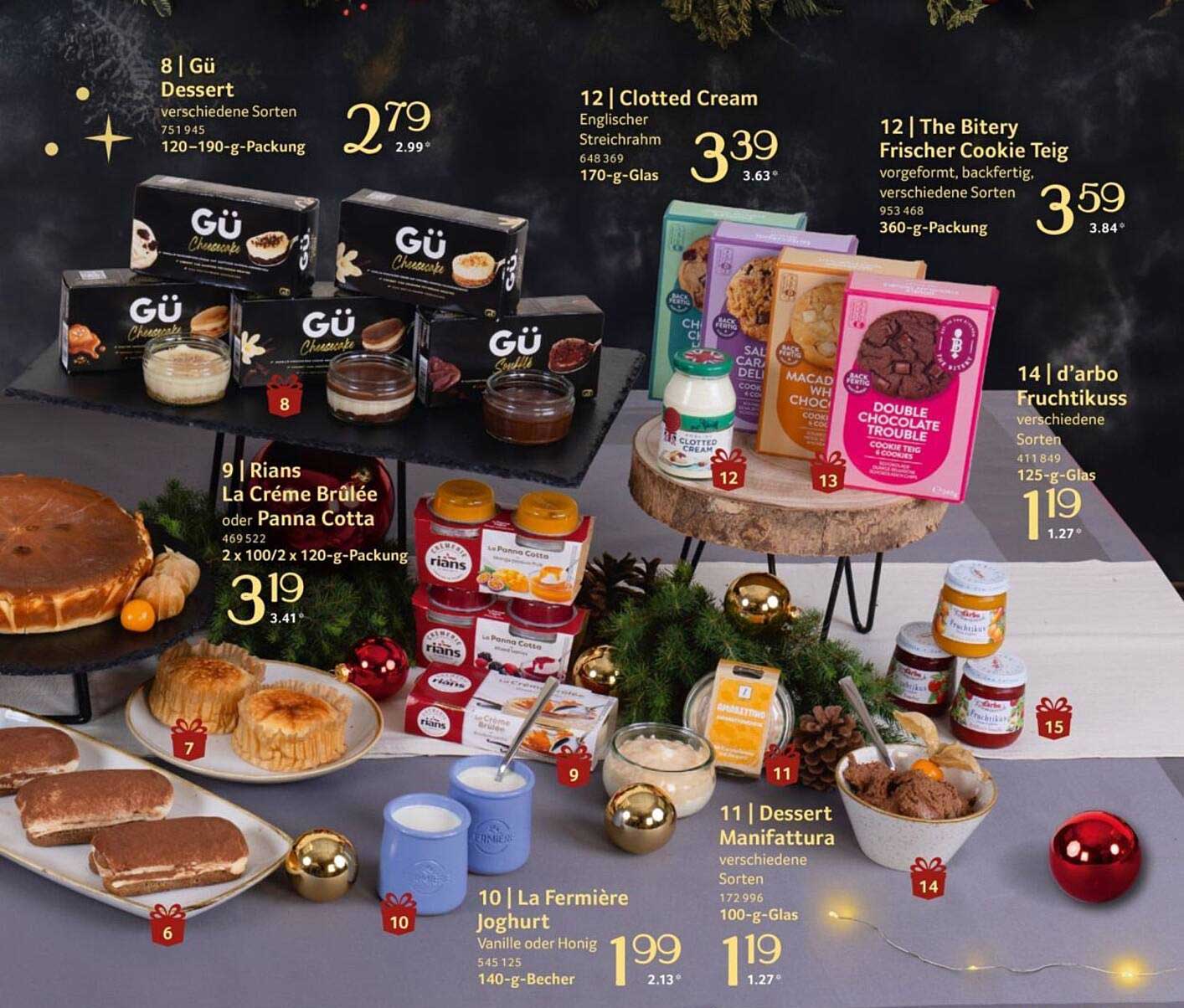 Gü Dessert verschiedene Sorten 120–190-g-Packung