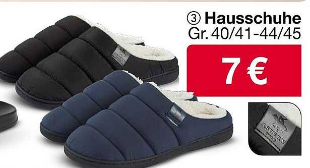 Hausschuhe Gr. 40/41-44/45