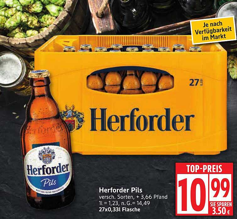 Herforder Pils 27x0,33l Flasche - TOP-PREIS!