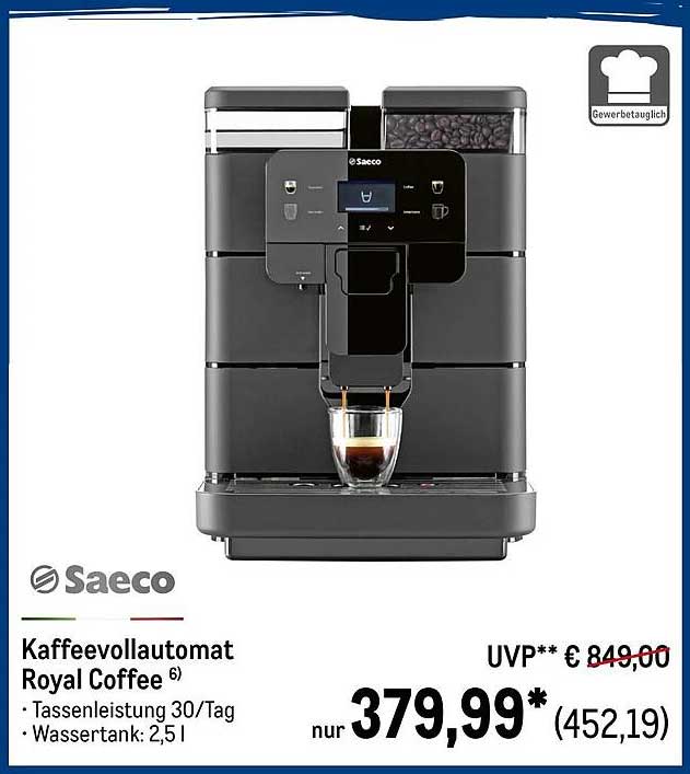 Kaffeevollautomat Royal Coffee von Saeco