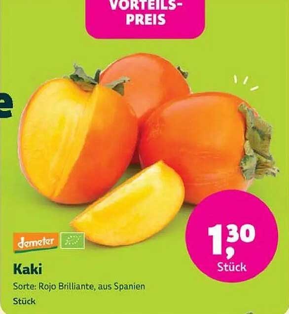 Kaki Sorte: Rojo Brillante, aus Spanien