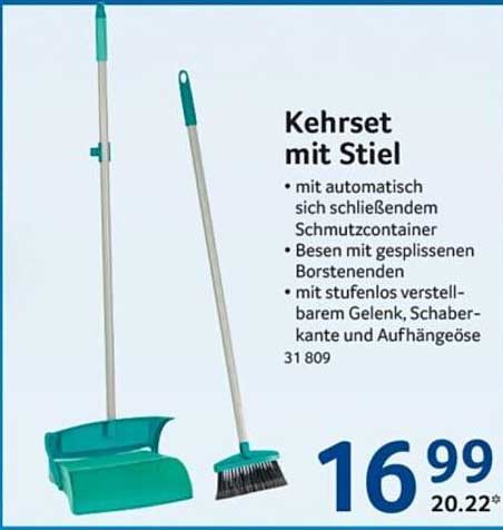 Kehrset mit Stiel