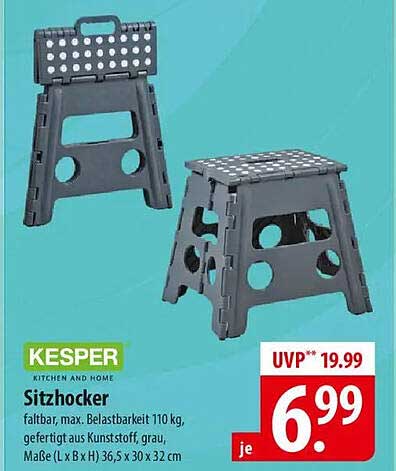 Kesper Sitzhocker – der praktische Helfer für Ihr Zuhause