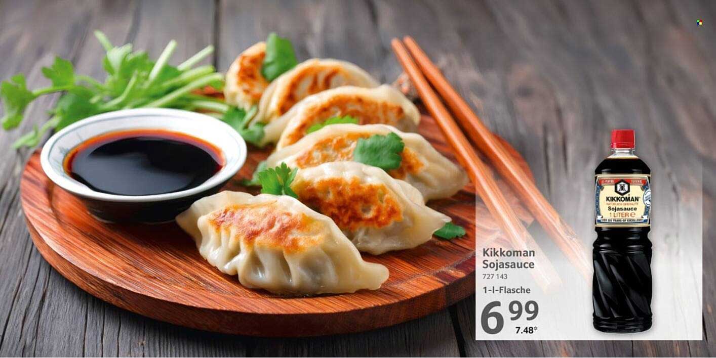 Kikkoman Sojasauce 1-Liter-Flasche