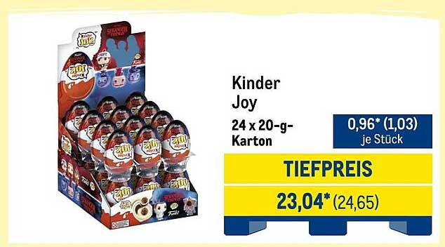 Kinder Joy 24 x 20-g-Karton