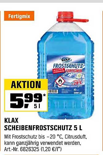 KLAX Scheibenfrostschutz 5 L