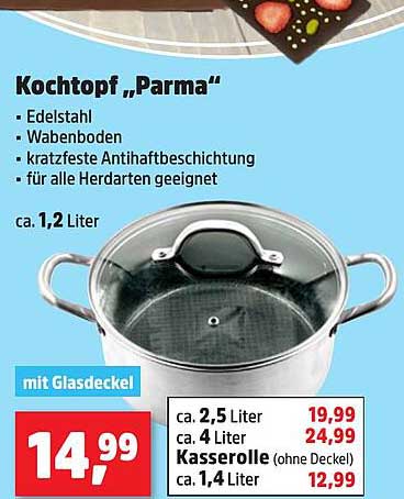 Kochtopf "Parma" - 1,2 Liter