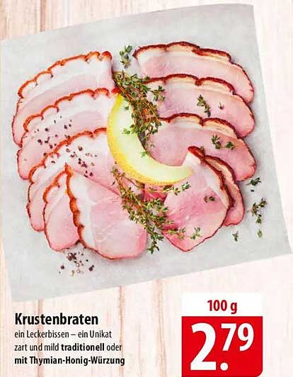 Krustenbraten - ein Leckerbissen