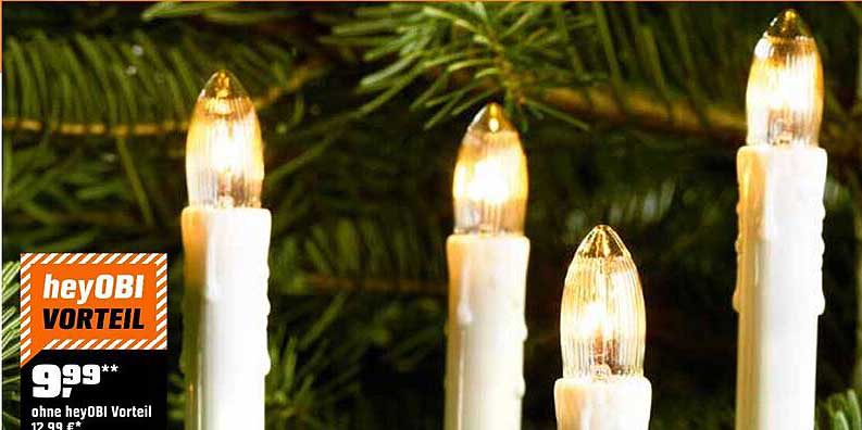 Kunststoffkerzen mit warmweißem Licht – 4er Set