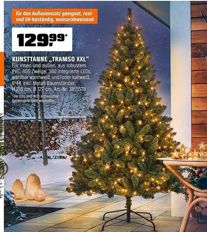 KUNSTTANNE „TRAMSO XXL“