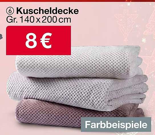 Kuscheldecke Gr. 140 x 200 cm