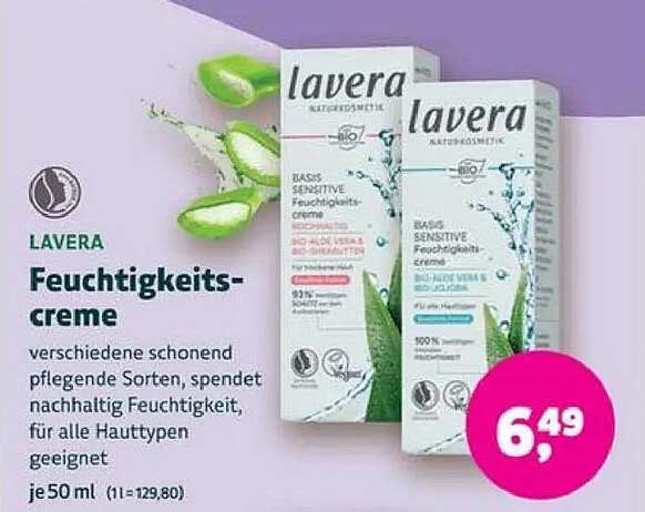 Lavera Feuchtigkeitscreme 50 ml