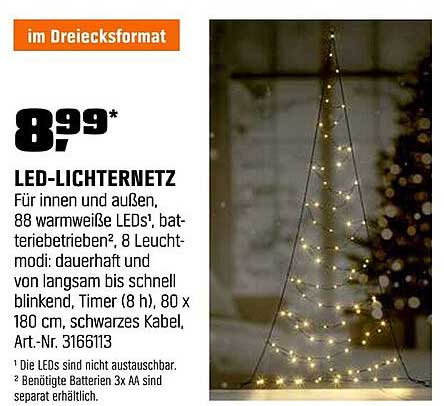LED-Lichternetz
