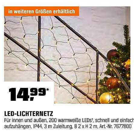 LED-LICHTERNETZ