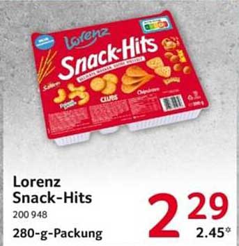 Lorenz Snack-Hits 280-g-Packung