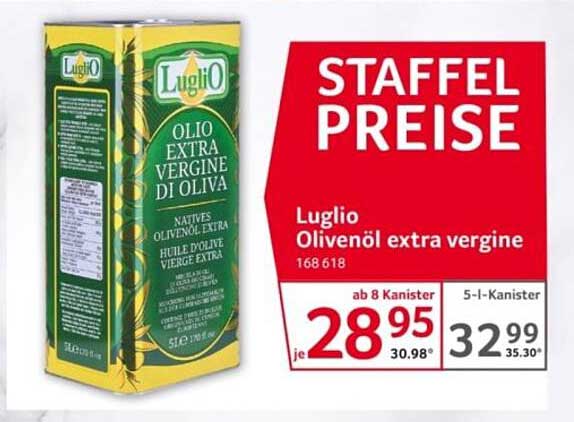 Luglio Olivenöl extra vergine