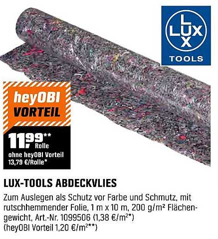 LUX-TOOLS ABDECKVLIES
