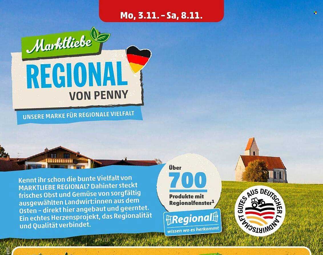 Marktliebe REGIONAL von Penny