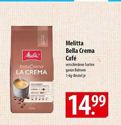 Melitta Bella Crema Café