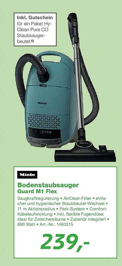 Miele Bodenstaubsauger Guard M1 Flex