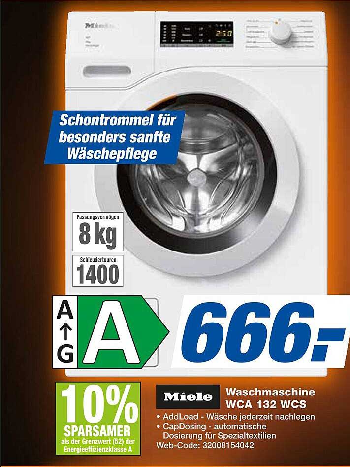 Miele Waschmaschine WCA 132 WCS