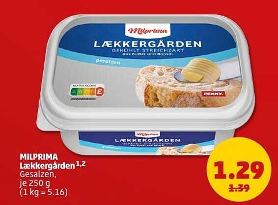 MILPRIMA Lækkergården Gesalzen, 250 g