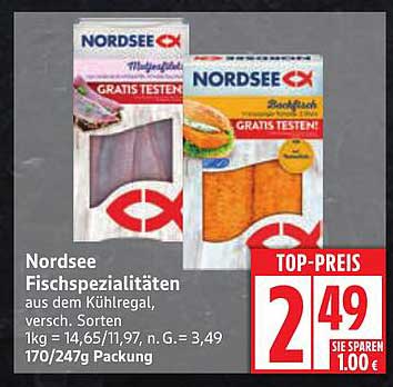 Nordsee Fischspezialitäten