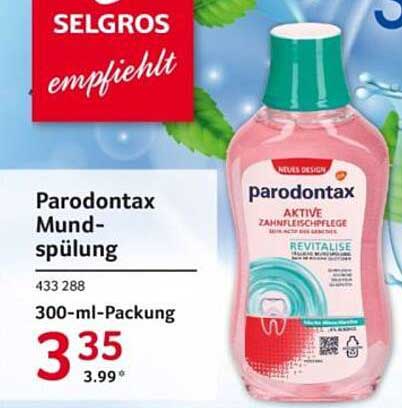 Parodontax Mundspülung 300-ml-Packung