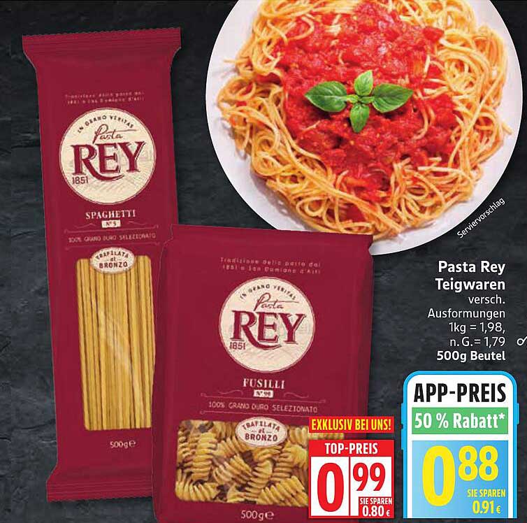 Pasta Rey Teigwaren - Verschiedene Ausführungen