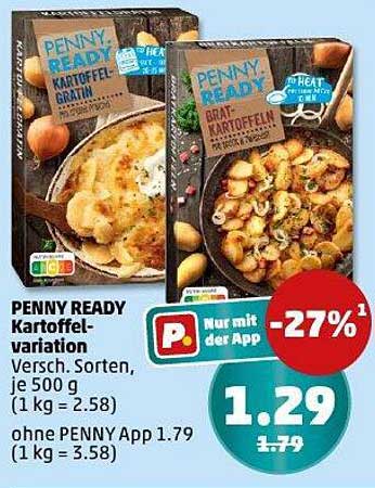 PENNY READY Kartoffelvariation - Verschiedene Sorten, jeweils 500 g