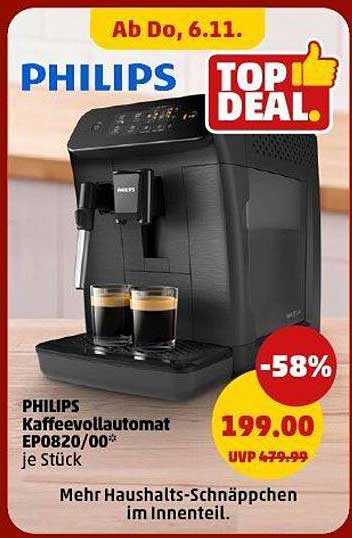 PHILIPS Kaffeevollautomat EP0820/00*