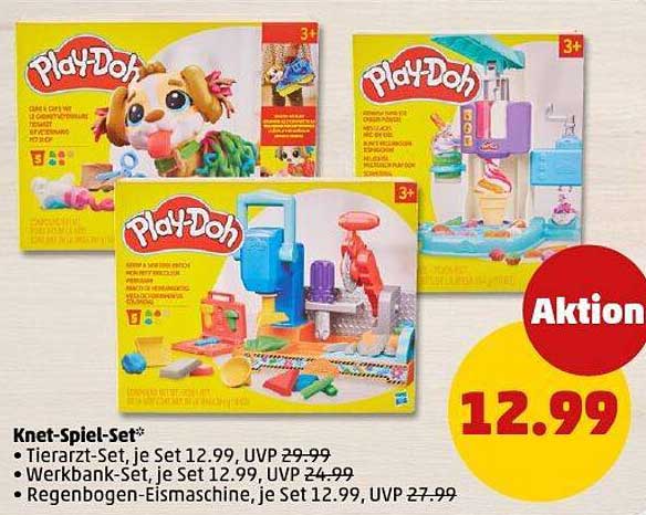 Play-Doh Knet-Spiel-Set – Aktion nur 12,99 €