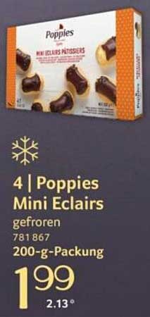 Poppies Mini Eclairs - Eine köstliche Versuchung