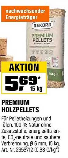 Premium Holzpellets