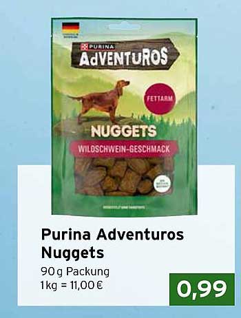 Purina Adventuros Nuggets - Wilischwein-Geschmack