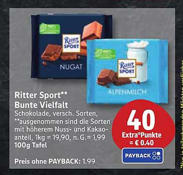 Ritter Sport Bunte Vielfalt