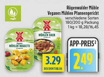 Rügenwalder Mühle Veganes Mühlen Pfannengericht - verschiedene Sorten