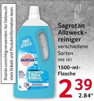 Sagrotan Allzweckreiniger verschiedene Sorten 1500-ml-Flasche