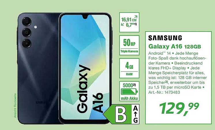 Samsung Galaxy A16 128GB