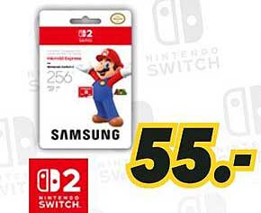 Samsung microSDXC 256GB Speicherkarte für Nintendo Switch