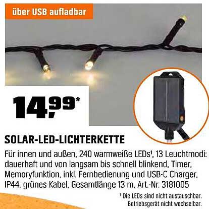 SOLAR-LED-LICHTERKETTE
