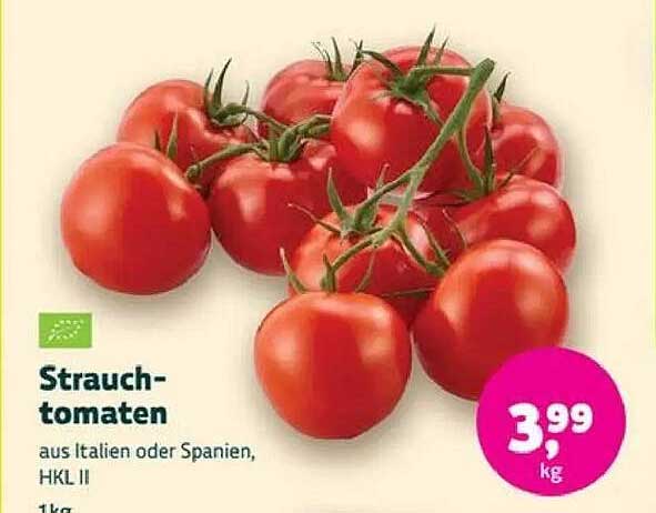 Strauchtomaten aus Italien oder Spanien, HKL II