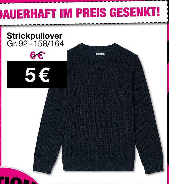 Strickpullover Gr. 92-158/164