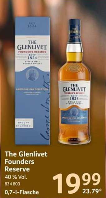 The Glenlivet Founders Reserve 0,7 l