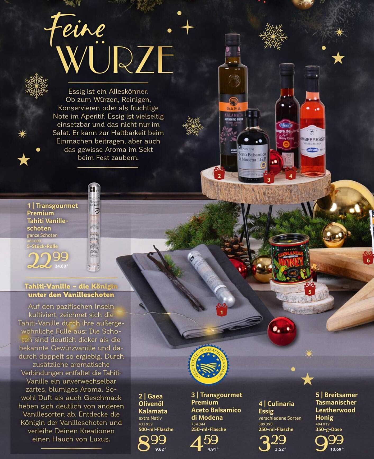 Transgourmet Premium Tahiti Vanilleschoten